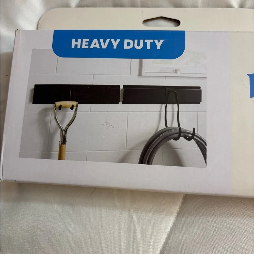 New Heavy Duty Steel Hook & Rail Kit- Brightroom